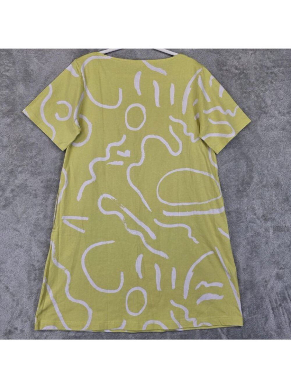 Gorman Dress Womens L Yellow Organic Cotton Short Sleeve T-Shirt Graphic Print - Picture 2 of 8